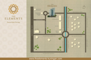 Location The Elements Kuningan Luxurious Living at Kuningan Jakarta by Sinarmas Land